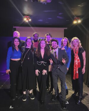 Yasmine Alice Instagram - The premiere of my baby The Interpreter! Thank you for the support, my heart is full. ♥️🎬🧿 Grateful for all the beautiful compliments on the film which I wrote, produced and starred in, and for my brilliant cast and crew! 🐈‍⬛ #filmproducer #filmwriter #actress #filmmaker #ukfilmmakers
