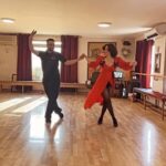 Yasmine Al Massri Instagram – My job forces me to disconnect with my self and volunteer my being to another person’s journey.. when that journey includes dancing my soul just lights up.. had some dance rehearsals at @arthurmurrayjo yesterday and at the end, the crew who runs this amazing ballroom dancing school in Amman joined in for a moment we let our selves feel the music.. I have a passion for salsa and I couldn’t be more thankful for this community.. #amman #arthurmurray #salsa #dance #community