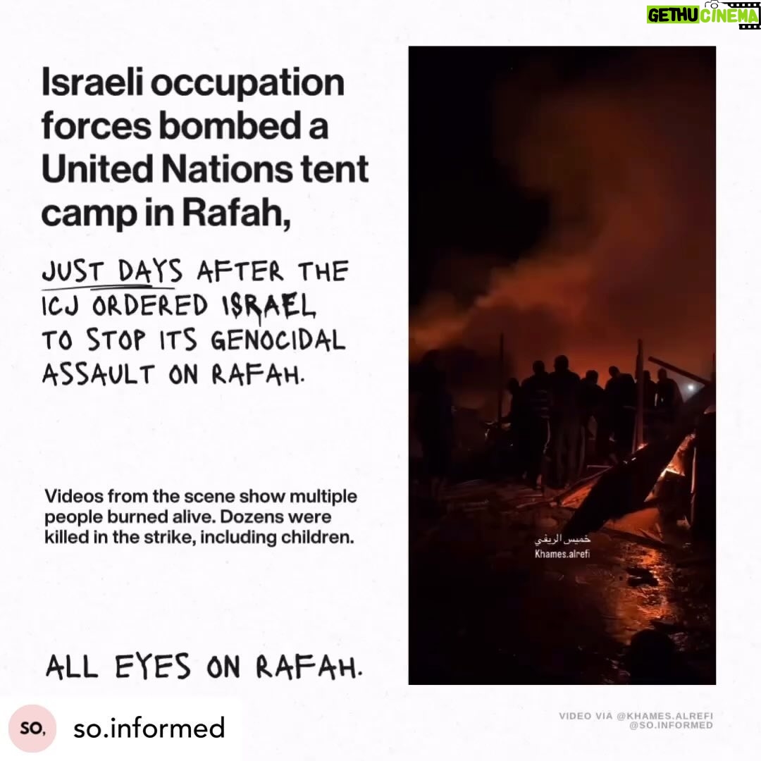 Yasmine Al Massri Instagram - All eyes on Rafah