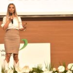 Yasmine Ghaith Instagram – _____
كل مرة بيكون عندي فيها talk بحس كأنها أول مرة، و ببقي متوترة جداً! و أول ما بقف علي المسرح و أشوف الناس و أبدأ أتكلم، بيروح كل القلق و التوتر و برتاح كأني واقفة قدام صحابي بالظبط، و ببدأ كلام و مش بكون عايزة أخلص والله 😂🤦🏽‍♀️

من أكتر الحاجات اللي كانت وحشاني وقت الكورونا هي ال live talks بتاعتي في الحقيقة مش ال online 😁

مبسوطة جداً إني بعمل جزء من التوعية في شهر التوعية بسرطان الثدي و إتبسط كمان إني قابلت بطلات كتير و أخدت منهم حب و أمل 🙏🏾

I’d also like to thank my beautiful @stardust__pr team, you guys are the best 🖤💥

Thank you Saudi German Hospital for the honouring 🖤

#BreastCancerAwarenessMonth #WonderWomanTheyCallMe #MotivationalTalks #Awareness #LiveToInspire