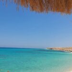 Yasmine Ghaith Instagram - One of the most beautiful beaches I've ever been to 💙 A mix of the beautiful Turquoise North coast water with the smoothest white sand, and the clarity of Mykonos beaches, along with the vibe of the south Spanish coast 💙 A mix from heaven only in @jefairatown #WonderWomanAroundTheWorld #NorthCoast #Summer #Beach #Sun #Sand #Turquoise #CrystalClear
