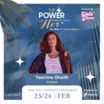 Yasmine Ghaith Instagram - Exciting Announcement! 🌟 We are thrilled to introduce our remarkable speaker for the upcoming Women in Action edition of The Power of Her event powered by Girls Space! 🎉 🎙️ Yasmine Ghaith, the Egyptian actress and an inspiring breast cancer survivor, will grace the stage on February 23rd and 24th at Galleria 40. 🌸 Yasmine’s journey began when her heartfelt Facebook post went viral, capturing hearts far and wide. Since then, she has been a beacon of strength, participating in various awareness campaigns and sharing her story through impactful TV interviews. 🌟 Her resilience caught the attention of Baheya, who chose her as their ambassador. And that’s not all! Yasmine’s talent led her to portray the role of Heba in the acclaimed series Halawt Al Dounia during Ramadan 2017. 🌟 Join us as Yasmine Ghaith shares her empowering story, celebrates life, and inspires us all to overcome challenges with grace and determination. 🌺 Mark your calendars for this extraordinary event! Let’s come together to celebrate the power of women, resilience, and hope. 💪🎗️ #WomenInAction #Inspiration #CancerSurvivor #Empowerment #Galleria40
