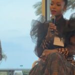 Yaya DaCosta Instagram - It was my absolute pleasure to speak on a panel for @brownu “Brown and Beyond,” alongside president of The Academy, Janet Yang (class of ‘78), motivational singer-songwriter Rhonda Ross (class of “93), artistic director of the Brown Arts Institute, Avery Willis Hoffman, and moderated by Brickson Diamond (class of ‘93). Swipe to hear just a few moments from an evening of sharing insights and building community. I even brought out my class ring for the occasion! 😉 🗣️ BRUNO! * And shoutout to university President Paxton for leading by example.