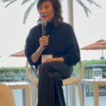 Yaya DaCosta Instagram - It was my absolute pleasure to speak on a panel for @brownu “Brown and Beyond,” alongside president of The Academy, Janet Yang (class of ‘78), motivational singer-songwriter Rhonda Ross (class of “93), artistic director of the Brown Arts Institute, Avery Willis Hoffman, and moderated by Brickson Diamond (class of ‘93). Swipe to hear just a few moments from an evening of sharing insights and building community. I even brought out my class ring for the occasion! 😉 🗣️ BRUNO! * And shoutout to university President Paxton for leading by example.