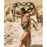 Yaya DaCosta Instagram – is CHEROKEE.
.
For thousands of years, at least as far back as 10,000 BCE, The Cherokee Nation’s (originally called Ani’-Yun’wiya) ancestral lands were located in what is now the southeastern United States (including parts of present day Alabama, Georgia, Tennessee, Kentucky, North Carolina, South Carolina, Arkansas, Virginia and Missouri). We were an agricultural people organized into matrilineal clans, with a deep connection to Nature, reflected in our spiritual beliefs, ceremonies, and art. Despite centuries of imperialist efforts, we remain the largest surviving indigenous American population to this day, with the majority residing in Oklahoma, as a result of the U.S. government’s “Indian Removal Act” and subsequent “Trail of Tears” in the 1830s. 
.
Channeled message from a Cherokee ancestor:

They tried to erase us,
But we were not made of such fickle matter.
We were made of earth, of water, of breath, of light…
In order to survive many of us changed names, identities, communities…
But society’s refusal to see us does not mean we don’t exist.
You don’t have to know my name to feel me in your veins.
We do not require that you speak Tsalagi, the old language, because we see 
the way you acknowledge the Four Directions,
the way you’ve danced to our heartbeats through drums at pows wows your whole life,
the beaded earrings you made and sold as a teenager,
the way you translated the message we sent you through the Crow when your brother joined us,
the way you connect with the lands you’ve lived on…
We see you.
This land asks only that you protect it.
That you show up for it the way it has shown up for you, generation after generation,
Through conditions that were impossible to survive.
Yet here you are.
Still.
That you remain, and that you claim us
out loud, gives others permission to do the same.
We were here.
We were here.
We have always been here.
.
📸: @thaisaquinophotography 
💇🏾‍♀️: @chiomanvhair *who plaited my hair in a pattern resembling a DNA chain, representing the links of lineage
🎵: Walela- Cherokee Morning Song
.
#AncestryDecolonized
#BlackFuturism
#IndigenousFuturism
#BlackHistoryMonth
#BlackHerstoryMonth
#BlackFutureMonth