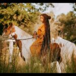 Yaya DaCosta Instagram - #tbt 2019 been riding. 🐎 it’s the hair flip for me.