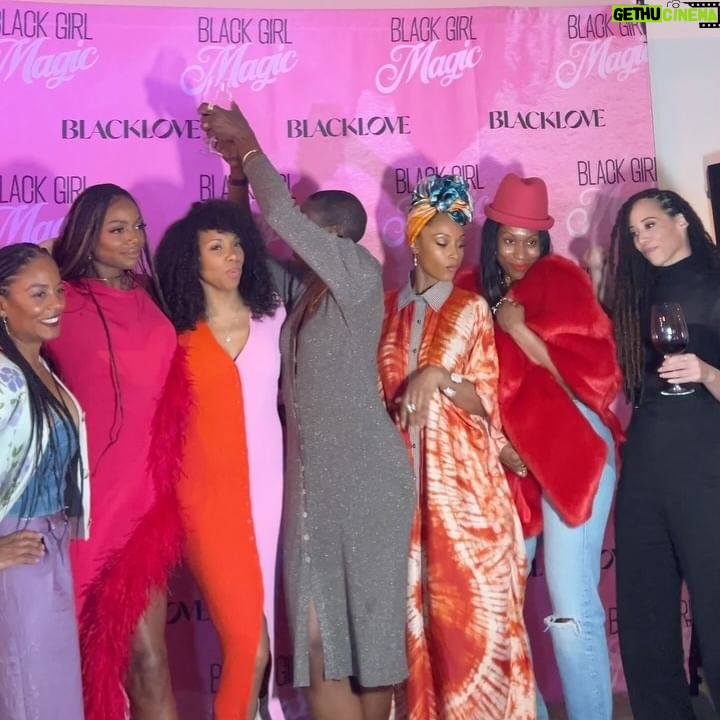 Yaya DaCosta Instagram - 💗 Yesterday was Black Girl Magic Day! (Even though we know the real magic is in how we exist every day.) But this “Galentines” dinner was EVERYTHING. Thank you @taibeau for bringing together such an inspiring, sexy, powerful group of women! I learned, I shared, I ate goodt!, I laughed, and I walked away with new friends and a new @itsbrowngirljane scent! (I think DARE might be my new favorite!) Thank you: @blackgirlmagicwines @mcbridesisters @blacklove @itsbrowngirljane @taibeau @mielleorganics @lagathers 💗