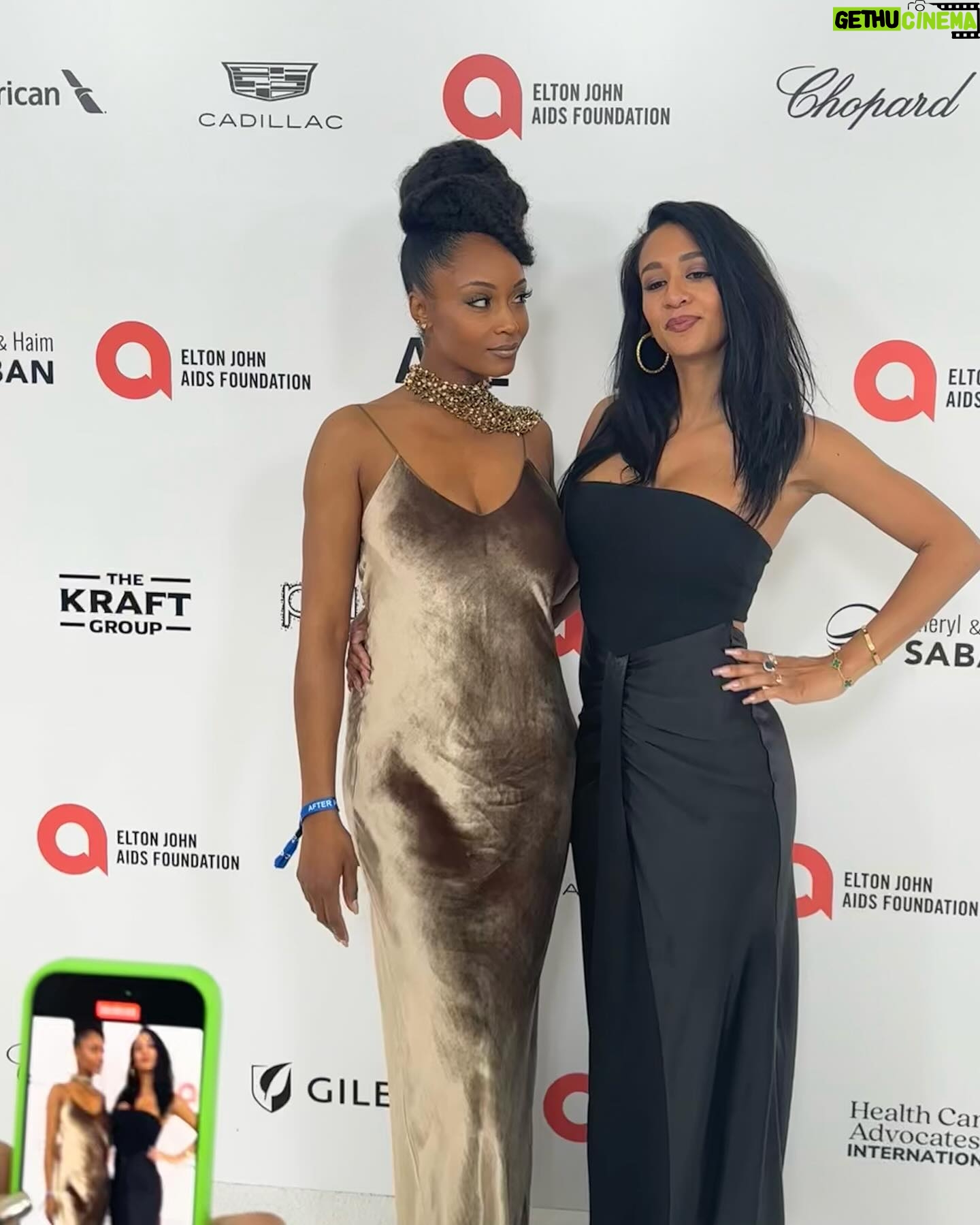 Yaya DaCosta Instagram - cute. #OscarNight #PreSchoolHomies