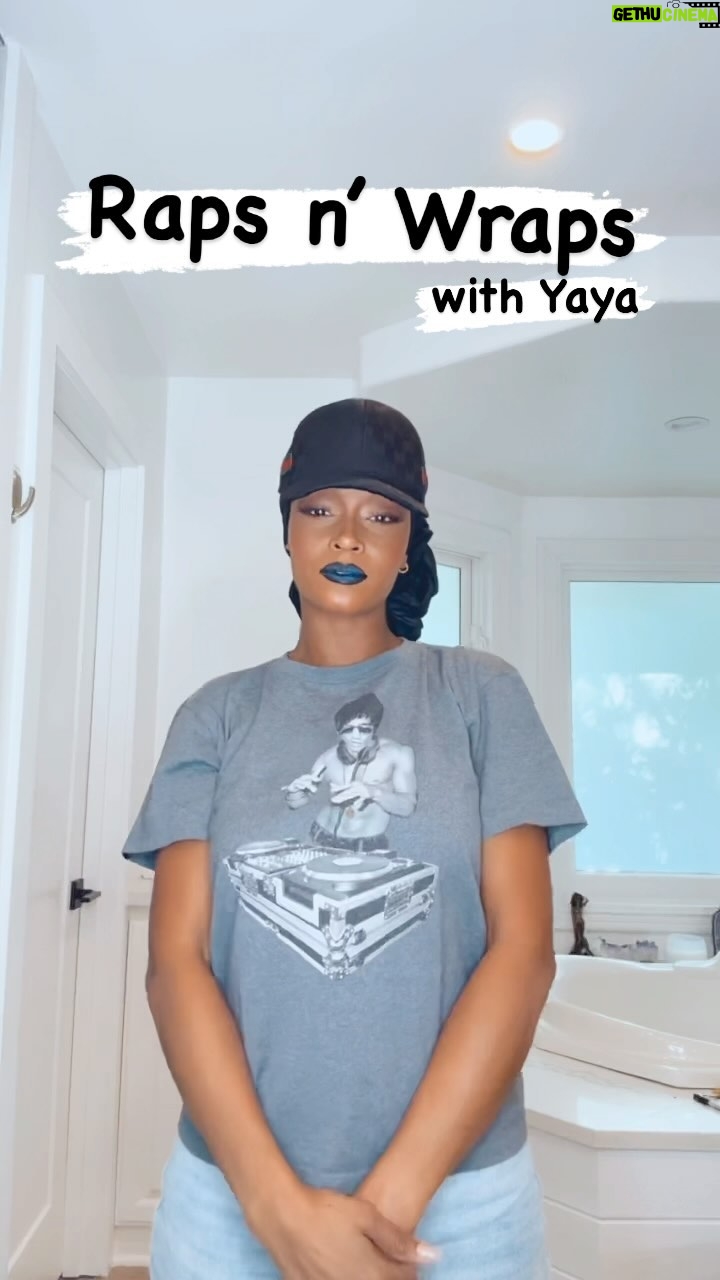 Yaya DaCosta Instagram - š¤ Raps nā Wraps Volume Two Day 5 of 7 . šµ: @planetsdigable @ladybugmecca