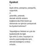 Yeşim Ceren Bozoğlu Instagram – Liyakat üzerine..