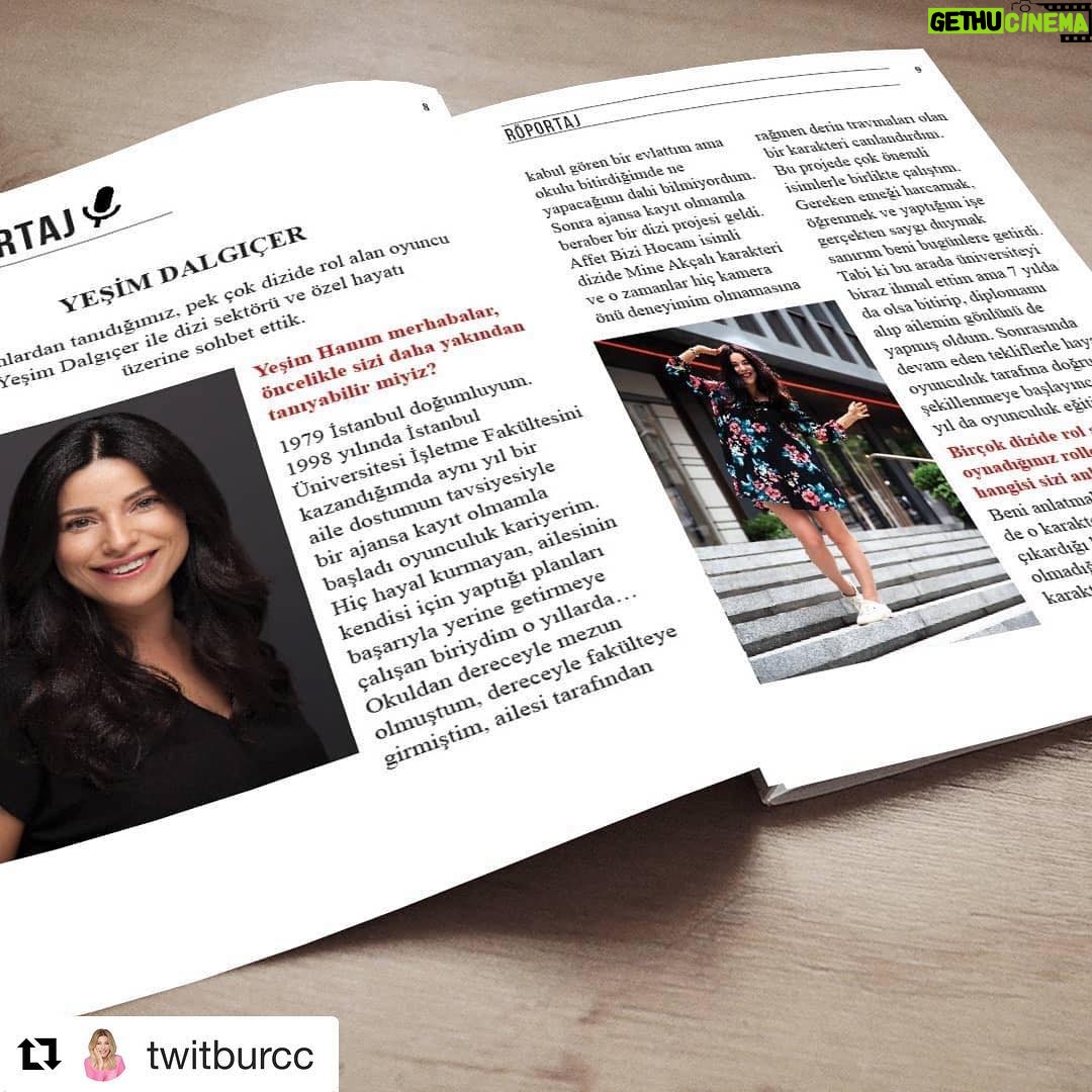 Yeşim Dalgıçer - 2.2K Likes - #Repost @twitburcc with @get_repost
・・・
Twitburc Astroloji ve Yaşam Dergisi #haziran sayısında çok özel @yesimdalgicer röportajından, Kültür-sanat sayfasına, kendinizi sınayacağınız kişisel teste kadar her şeyi hem #Dergilik uygulamasından hem de #Twitburc sitesinden indirebilirsiniz. Dergiyi indirmek için profildeki linki tıklayın 👍 😊
Dergiyle ilgili yorumlarınızı bekliyorum. ☺
#zeynepturan#Twitburc
#astrolojiveyaşamdergisi
#haziran