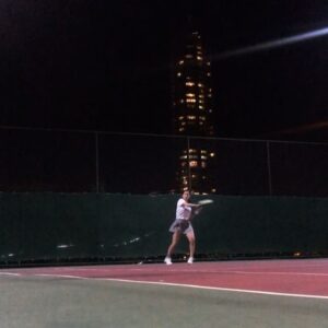 Yeşim Dalgıçer Instagram - #tenis🎾 time 😊 @bilgintekintennisacademy güzel maçtı hocam ✌🏼🙏🏼