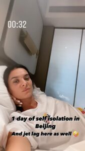 Yelena Isinbayeva Instagram - Первый день в Пекине. Перестройка организма на Олимпийские рельса 😎 #исинбаева #isinbaeva