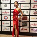 Yeliz Doğramacılar Instagram - Güney Eğitim Vakfının 29.yılında Güney’in incisi ödül törenini bir kez daha sunmanın gururu… 🎤❤️ Elbisem : @sofaratelier Takılarım : @tuajewelry @aydin.altunbuken Saç & Makyaj : @ulasetike @meryemuyanmakeupstudyo @ozhankeles