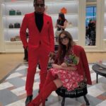 Yoanna House Instagram - Red may be blood but it’s also love ❤️ best wishes from nights @gucci