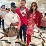 Yoanna House Instagram - Red may be blood but it’s also love ❤️ best wishes from nights @gucci