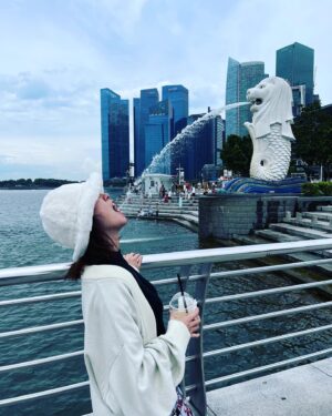 Yoko Maki Instagram - marina Bay sands❤️❤️❤️