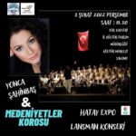 Yonca Şahinbaş Instagram - Hatay Expo Lansman konseri için 3 Şubat Perşembe günü Saat 19:30’da Medeniyetler Korosuyla birlikte Kayseri’deyiz. @medeniyetlerkorosu @yilmazozfirat