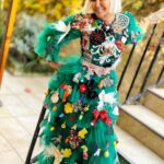 Yonca Evcimik Instagram – Mutlu Yıllar şimdiden ❤️🍀 Gönlünüzden geçen her şeyin gerçekleşeceği şahane bir #2024 olsun 🍀 Kostüm: @drapebutik @gokcesurmeliland