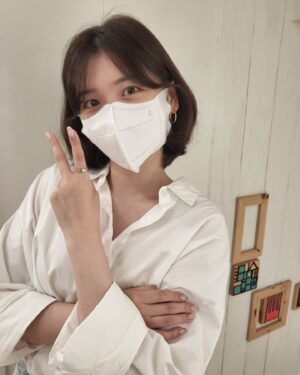Yoo Na-gyeol Instagram - 어마어마한 나결이 머리숱 치기 성공🤭