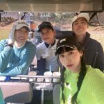 Yoo In-young Instagram - _ . . 그대들과 함께라서 너무 즐거워💚 . #마음만프로김환 #골프에근육쓰는황치열 #살빼자강남 #다음엔함께해오창석