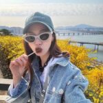 Yoo In-young Instagram – _
.
.
봄봄, 봄🌼
.
#우리동네뒷동산