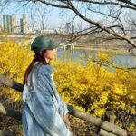 Yoo In-young Instagram – _
.
.
봄봄, 봄🌼
.
#우리동네뒷동산