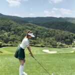 Yoo In-young Instagram – _
.
.
머리부터 발끝까지 말본과 함께 한 
모든게 완벽했던 말본데이💚
초대해주시고 애써주신 @youngmi_0909 상무님🙏
.
#말본골프 #malbongolf