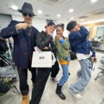 Yoon Mi-rae Instagram - 🖤 #착하고 #잘생긴 🖤 “@502bright MFBTY 최고로 멋진 우리형들과 누나 항상 반갑게 맞아줘서 고마워요 ❤️‍🔥❤️‍🔥❤️‍🔥❤️‍🔥❤️‍🔥❤️‍🔥❤️‍🔥❤️‍🔥❤️‍🔥 #그_사장들에_그_아티스트”