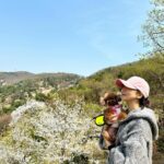 Yoon Se-a Instagram - 곧 또다시 오월… 날이 너무 좋아… 하이얀 떡국 끓이고 좋아하시는 반찬 조금 담아 아빠 보러 총총…🐾 너무 예쁜 햇살 아래, 화사한 꽃들이 활짝 피어나는 봄날, 아버지의 함박웃음을 느끼며 따뜻하고 편안한 마음으로 한참을 함께 했어요. 날이 좋으면 좋아서 날이 흐리면 흐려서 늘 그립습니다. 오늘도 사랑합니다. #행복하세아🍀