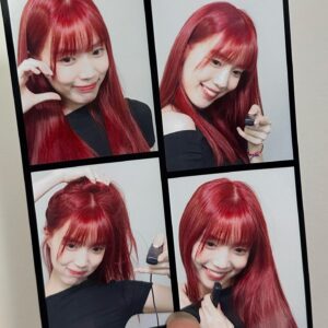 Yoon Seo-ah Instagram - 🩷❤️🩵🖤