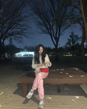 Yoon So-hee Instagram - 밤산책 #서울숲

Blurry photos 
taken by mom👍♥ 
#seoulforest #park