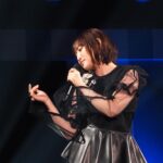 Yoshino Nanjo Instagram - 【ANIMAX MUSIX 2023】その2 横浜アリーナ 2023/11/18 ⁡ ・・・ ⁡ 閃 -Sen-ライブ初披露でした！ レコーディングの時からライブ映えしそうだなーと思ってたけど、どうだったかな いつものバンドメンバーさん達との演奏もより一層楽しみになりました！ ⁡ ⁡ ・ ⁡ ⁡ 瓦礫に咲く花は、個人的にはね、グリザイアシリーズでの真音ちゃんとの繋がりをくれたさいごの一曲という立ち位置。 ⁡ この曲を歌っているあいだはずっと真音ちゃんのことを感じて、真音ちゃんの温かさに浸っていられる曲。 だからこの先もずっと大事にしていきたいし、真音ちゃんとわたしで歩いてきたこの道を、これから先も大切に想ってもらえますようにと願うばかりです。 ⁡ 今回、真音ちゃんの衣装が展示されてるって聞いて、物販ブースの隣だったそうで見に行くことは叶わなかったけど、見られたかたもいるかな。 ⁡ 会えない、話せないって状況になってみて、こんなにも会いたいこと、話したいことって沢山あったんだって思い知りました。 レーベルメイトという関係性での始まり方だったけど、知らないうちにどれだけ彼女の存在に支えてもらっていたか。頼もしく思って、頼りにしていたか。 ほっとけないくらい繊細なところもあって、愛おしかったか。 ⁡ 目に焼きついた真音ちゃんのステージ。 可愛くて綺麗でかっこよかったなぁ。 尊敬しています。 ⁡ ⁡ 当たり前を当たり前と思わないこと。 というか、当たり前なことなんて何もないのかもしれないよね。 ⁡ ⁡ ・ ⁡ ⁡ そして、グリザイアメドレー 真音ちゃんのこと書いたけど、それだけじゃなくっていろんな思い出が増えていってる楽曲たち。 ⁡ ライブで歌うということは、人前で歌うことにコンプレックスがある自分には本当に毎回ハードルが高いと思う事柄なんだけど、曲との思い出、みんなとの思い出、周りの人たちとの思い出、そういうのが増えていって、そこから離れたくなくて続けられている事のひとつ。 ⁡ なんだけど、昨日は純粋にライブ楽しいなぁという気持ちでステージに立っていたなぁ。 ⁡ 10周年ライブも楽しみだ。 ⁡ ・・・ ⁡ ヘアメイク 北川恵さん（クララシステム） 衣装 前田千佳子さん
