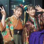 Yoshino Nanjo Instagram - 【ANIMAX MUSIX 2023】 横浜アリーナ 2023/11/18 ⁡ ・・・ ANIMAX MUSIX 今年も参戦させていただきましたー！ ⁡ セトリ 閃 -Sen- 瓦礫に咲く花 グリザイアメドレー ⁡ コラボ 檄!帝国華撃団 (サクラ大戦) 上坂すみれちゃんと！ 和装合わせ！楽しかったなー！ ⁡ ⁡ 4年ぶりの声出し解禁ANIMAX MUSIXでしたね！ そして6時間を超える大ボリュームな公演！ ⁡ ずーっと声援を送り続けてくれて、盛り上がってたみんなの体力がすごい🤣 ⁡ ⁡ 今回はいつメンのバンドメンバーではなく ANIMAXバンドの皆さんとご一緒でした！ ⁡ とんでもない曲数のアレンジや演奏、ほんとにお疲れ様でしたっっ！！ ありがとうございます！ ⁡ ⁡ そしてLiyuuちゃんともお写真！ ⁡ ⁡ 今回も立ち話ばかりで写真‥ほぼ撮ってませんでしたね‥ ⁡ ⁡ 他にも写真あるのでまた載せます！ ⁡ ・・・ ⁡ ヘアメイク 北川恵さん（クララシステム） 衣装 前田千佳子さん 着物、猫アクセサリー @furifufurifu 着物帽子 @baraironoboushi_official ソロ、コラボ着用アクセサリー @abiste_official