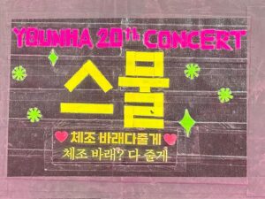Younha Instagram - 곳곳에 애정이 이스터에그처럼 숨어있는 2/3일 KSPO돔 #스물