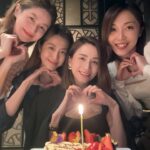 Yoyo Chen Instagram - Happy birthday to my dearest baby ♥️🌹🎂㊗️ 繼續健康，幸福，快樂！♥️ We love you 🌹🌹 @jessie_sum #AlvaHotelByRoyal #帝逸酒店 #源峰 #日本料理 #Mizutani #springmenu #春日料理特選套餐 @alvahotelbyroyal