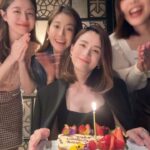 Yoyo Chen Instagram - Happy birthday to my dearest baby ♥️🌹🎂㊗️ 繼續健康，幸福，快樂！♥️ We love you 🌹🌹 @jessie_sum #AlvaHotelByRoyal #帝逸酒店 #源峰 #日本料理 #Mizutani #springmenu #春日料理特選套餐 @alvahotelbyroyal