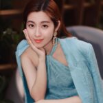 Yoyo Chen Instagram - Happy 520💙♥️💙♥️ Love you all 🫶🏻🫶🏻🫶🏻 #loveyo #520 Outfits: @suncoohk