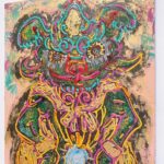 Yu Han Lien Instagram - 跟充滿活力和行動力 能一起約手作課兼看展的默契之友 在小松美羽展最後一天 一起去被神獸們萌到 最後不知道要選哪個顏色的購物袋 於是一人選了一個顏色走 雖然購物袋已經有幾個 不過有狛犬的購物袋真的不能錯過 而且我真的很愛隨身自備袋子出門 能看到展覽真的太好了 心滿意足 還在某個畫的角落 看見類似山羌的神獸 我好開心❤️