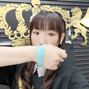 Yui Horie Instagram - .
キンスパ1日目に来て下さったみなさま！ありがとうございました♪

写真はラバーバンド♪
水色×ピンクなのです！