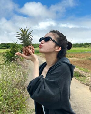 Yuka Ogura Instagram - 🍍🍍🧡

#パイナップル
#夏
#小倉ゆうか