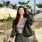 Yuka Ogura Instagram – 夏を迎えにきたよ🥰

3日間で日焼け止め一本使い終わったのに少し黒くなった気がするから帰ったら戻す😾🤜🏻

#小倉ゆうか #石垣島#またチャック空いてない？
#夏コーデ