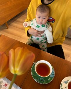 Yuki Mihara Instagram - 🌼💐🌷👶🏠🌿💐🌼🌱
チューリップとミモザの季節♡