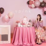 Yuki Kashiwagi Instagram - 🤍 ⸝꙳ 本日はupink初の単独イベント✴︎ 【upink TEA PARTY】を開催しました☺️🎉 今日発売のアイシャドウのカラー名 〔カフェティータイム〕にちなんで会場も ティーパーティをイメージしてみました🫖🍪 まだまだいろんなコスメアイテムを 開発中ですのでぜひお楽しみに！🤍💗 #upink