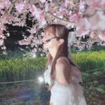 Yuki Kashiwagi Instagram – ༝༚┈❁┈༚༝

CDTVライブ！ライブ！
お昼も夜も桜がとっても綺麗でした☺️🌸

#桜　#夜桜