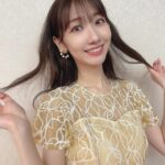Yuki Kashiwagi Instagram - 🤍 ⸝꙳ いつもと違うカラコン🥺 すこしイメージ変わる気がする！よね！？ 衣装の色も珍しくてお気に入り🌼