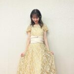 Yuki Kashiwagi Instagram - 🤍 ⸝꙳ いつもと違うカラコン🥺 すこしイメージ変わる気がする！よね！？ 衣装の色も珍しくてお気に入り🌼