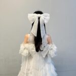 Yuki Kashiwagi Instagram - 🤍 ⸝꙳ 卒業コンサートのOP衣装🦢🫧 お姫様みたいな衣装、、🥲🤍 リボンにティアラまで用意してくれました！！ わたしはオサレカンパニーさんが作ってくださる AKB48の衣装が世界で1番大好き！！！！！！