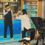 Yuki Sakurai Instagram - サントリージン翠（SUI）の新CM「缶でた！角田はじめての翠ジンソーダ」 今日から放送です。 角田さんと撮影会。 ハッハッハ 　　　　　　　　　　　　　　　　　　桜井