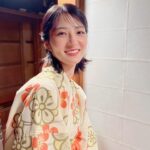 Yumi Wakatsuki Instagram - . #yukata 今年の夏は、#ナンウマで着た 浴衣が唯一の浴衣であった。 . #若月佑美